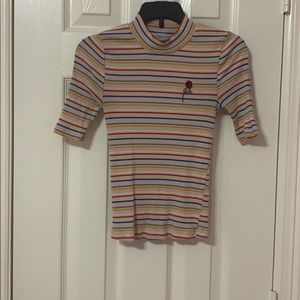 Urban outfitters stopped rib crop top